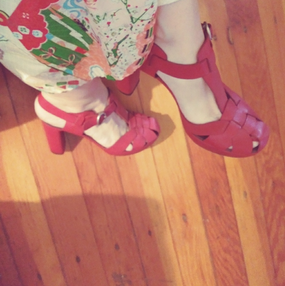 Chloe sandals.